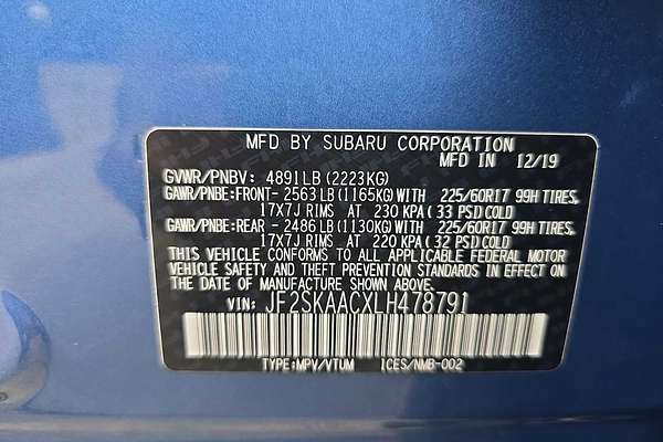 2020 Subaru Forester