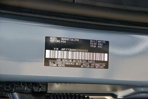 2025 Mitsubishi Outlander Exceed Tourer ZM
