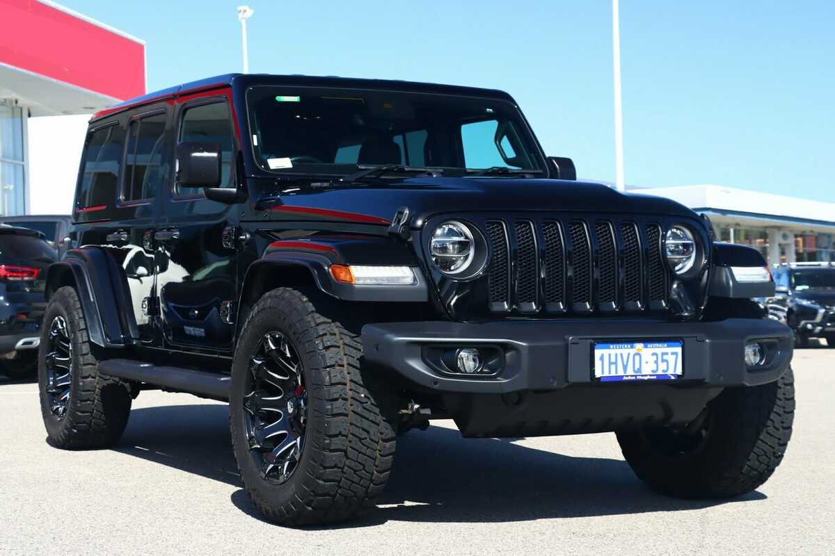 SOLD 2021 Jeep Wrangler Unlimited Overland in Black Used SUV