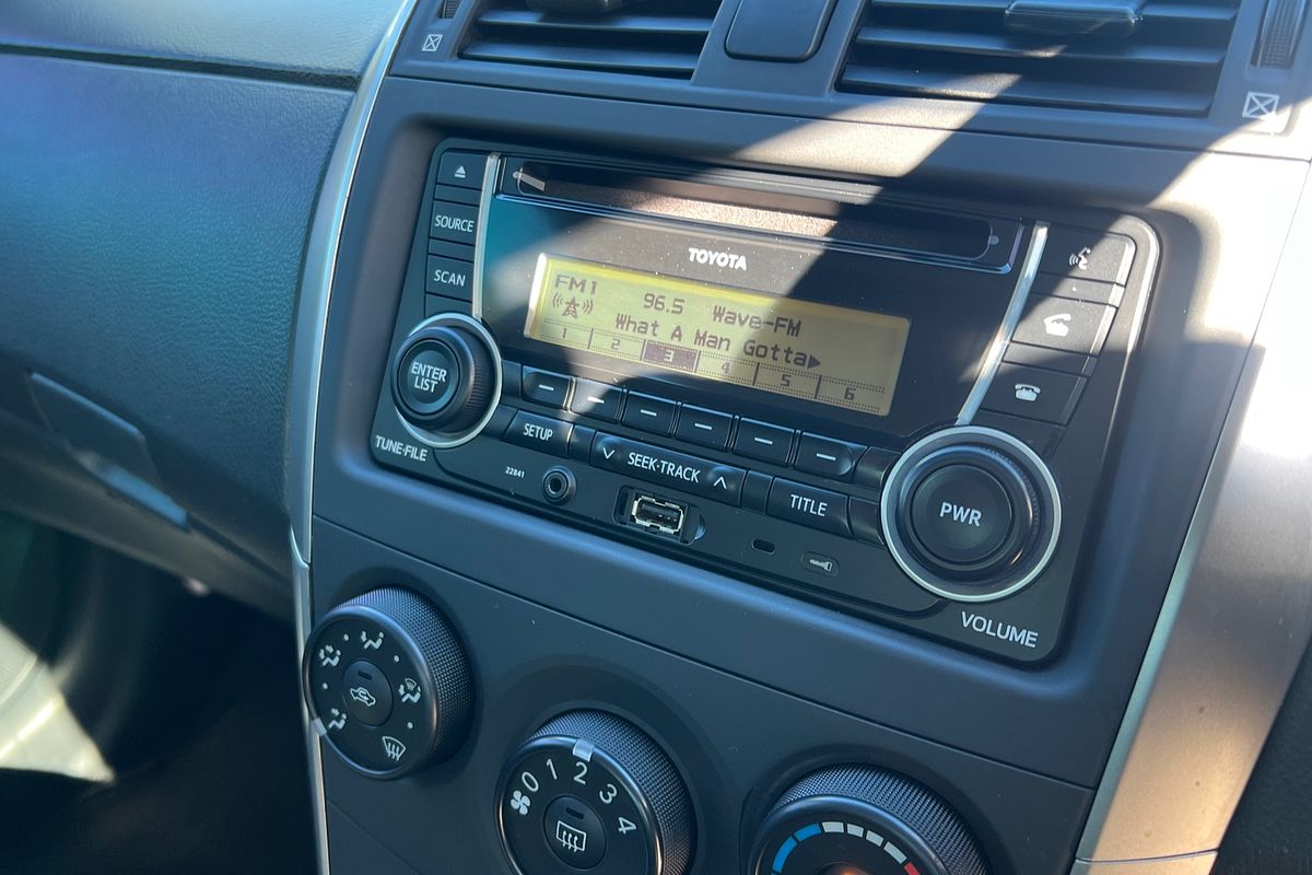 2012 Toyota Corolla Ascent Sport ZRE152R