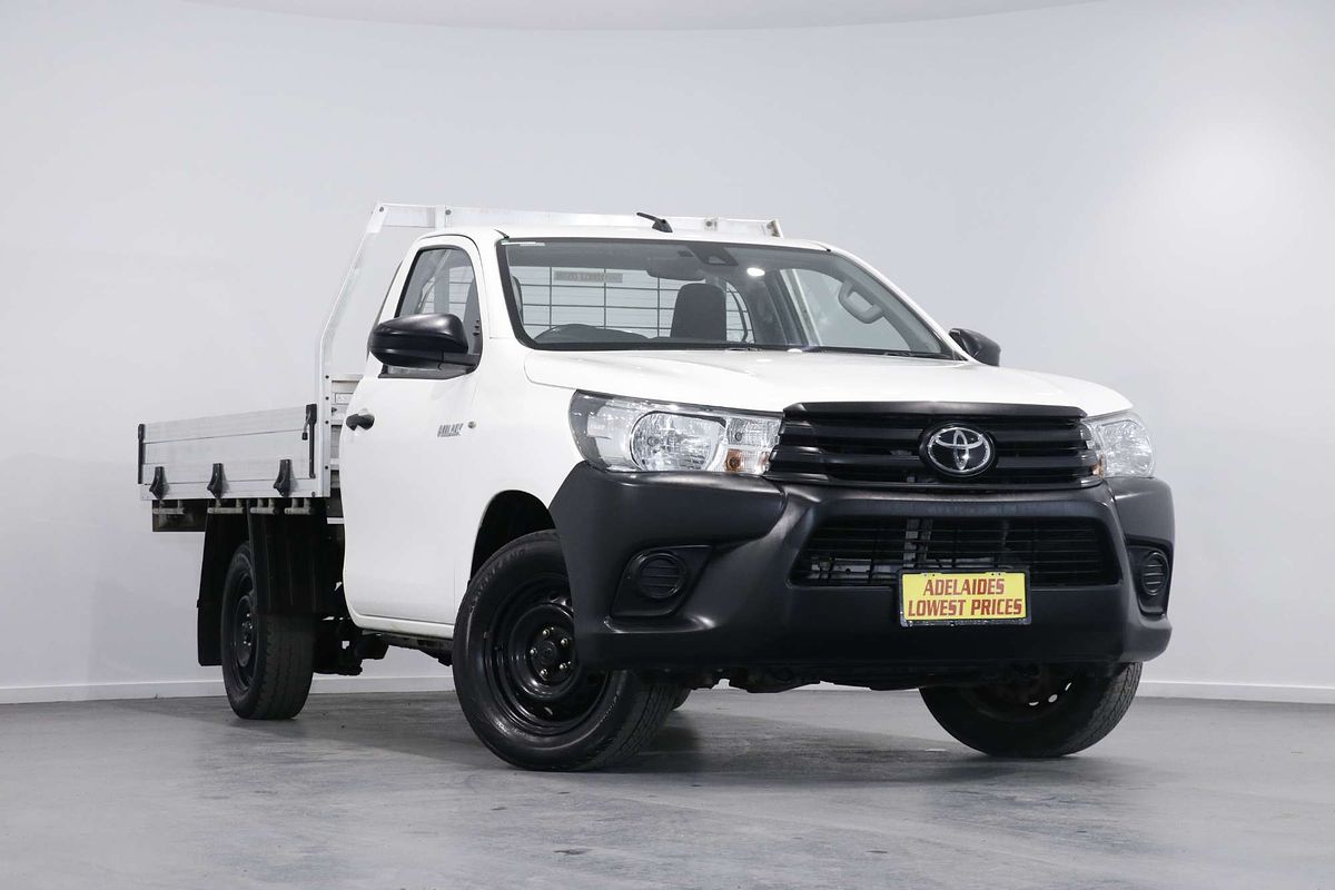 2019 Toyota Hilux Workmate TGN121R Rear Wheel Drive
