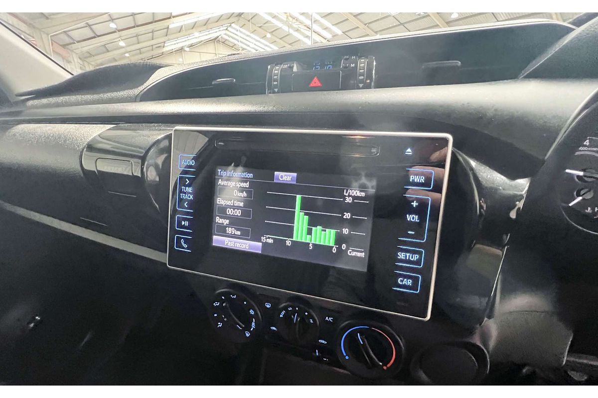 2019 Toyota Hilux Workmate TGN121R Rear Wheel Drive