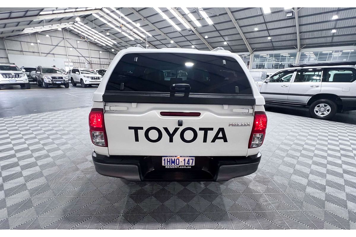 2019 Toyota Hilux Workmate TGN121R Rear Wheel Drive
