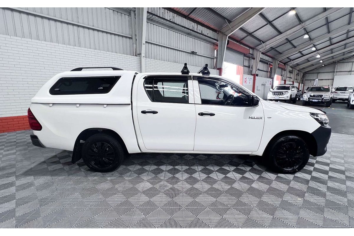 2019 Toyota Hilux Workmate TGN121R Rear Wheel Drive