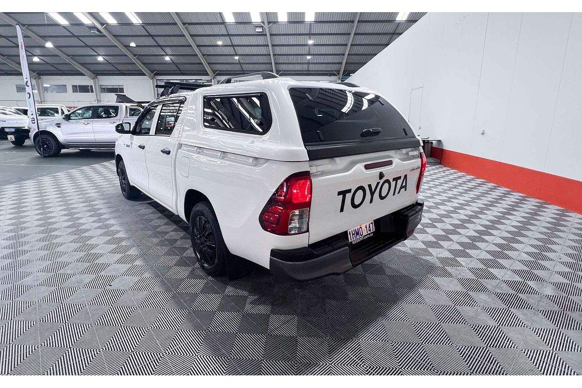 2019 Toyota Hilux Workmate TGN121R Rear Wheel Drive