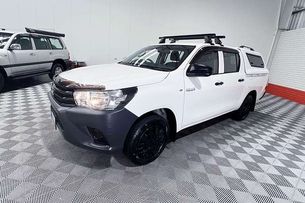 2019 Toyota Hilux Workmate TGN121R Rear Wheel Drive