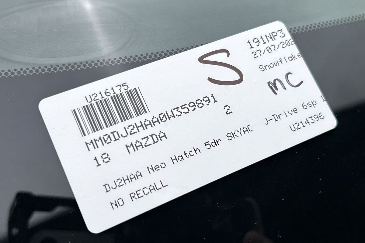 2018 Mazda 2 Neo DJ Series