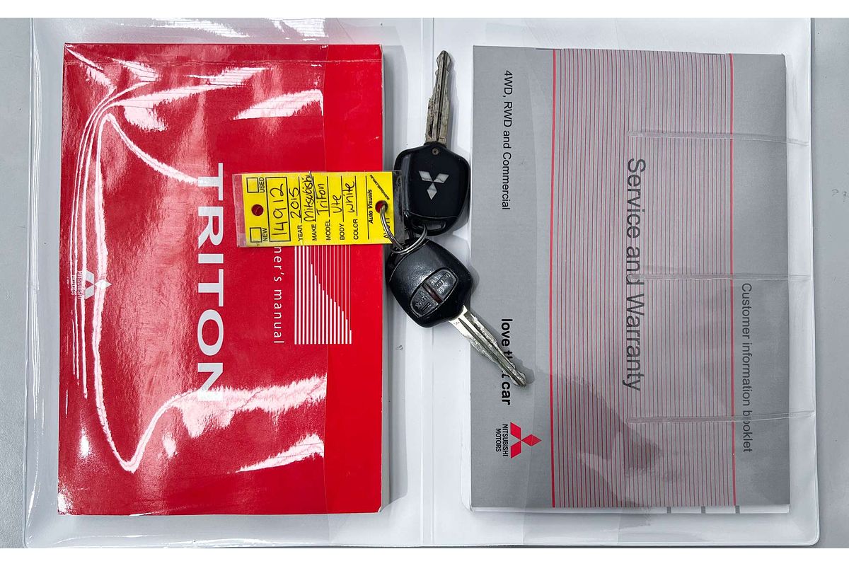 2015 Mitsubishi Triton GL MN Rear Wheel Drive