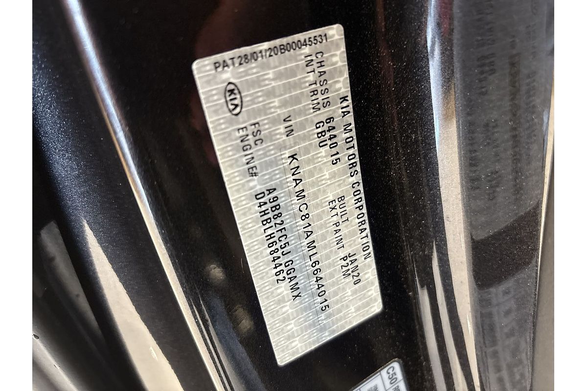 2020 Kia Carnival Platinum YP