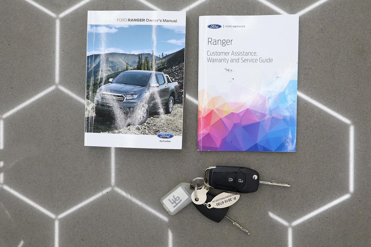 2020 Ford Ranger XL Hi-Rider PX MkIII Rear Wheel Drive 2.2L
