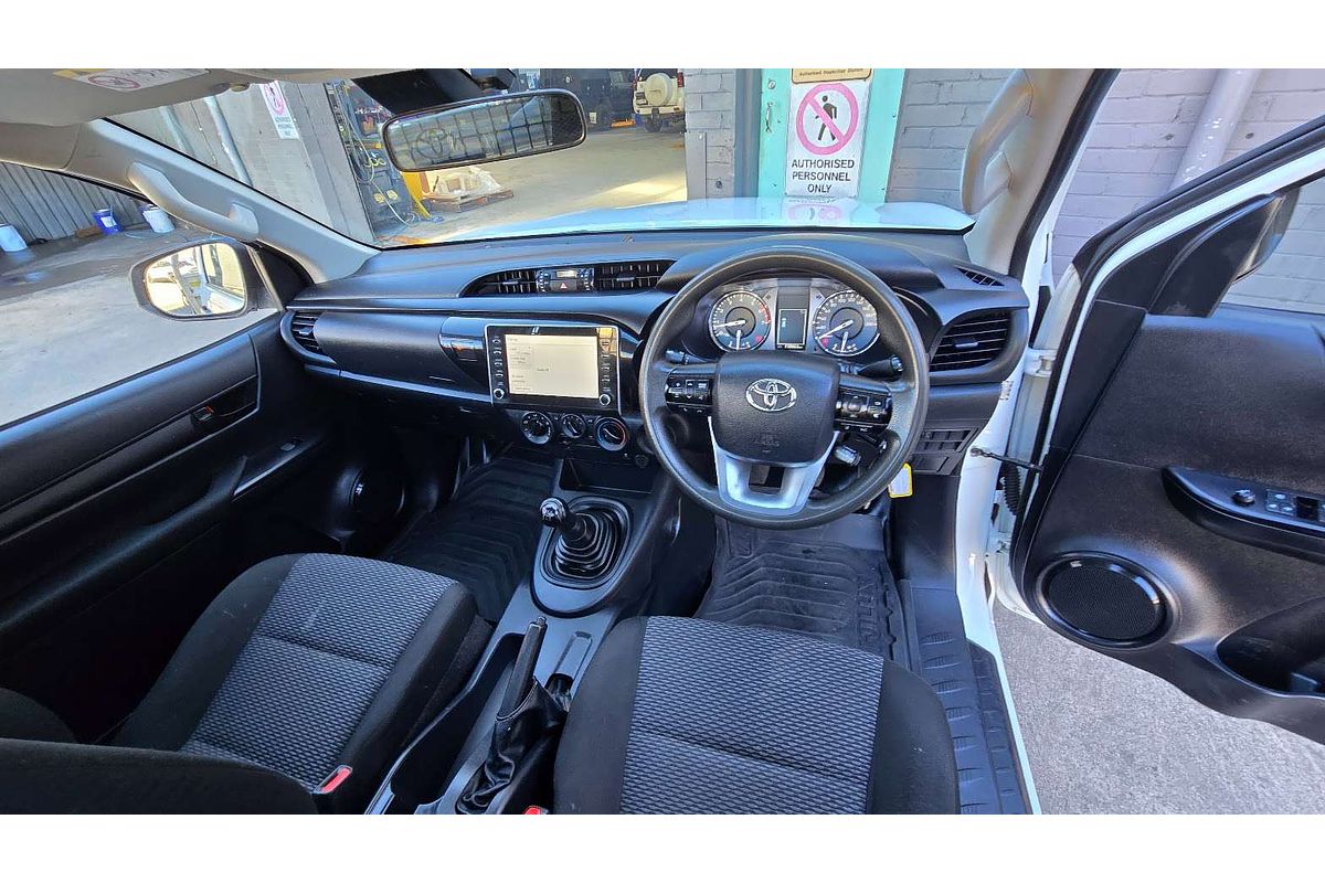 2021 Toyota Hilux Workmate TGN121R Rear Wheel Drive