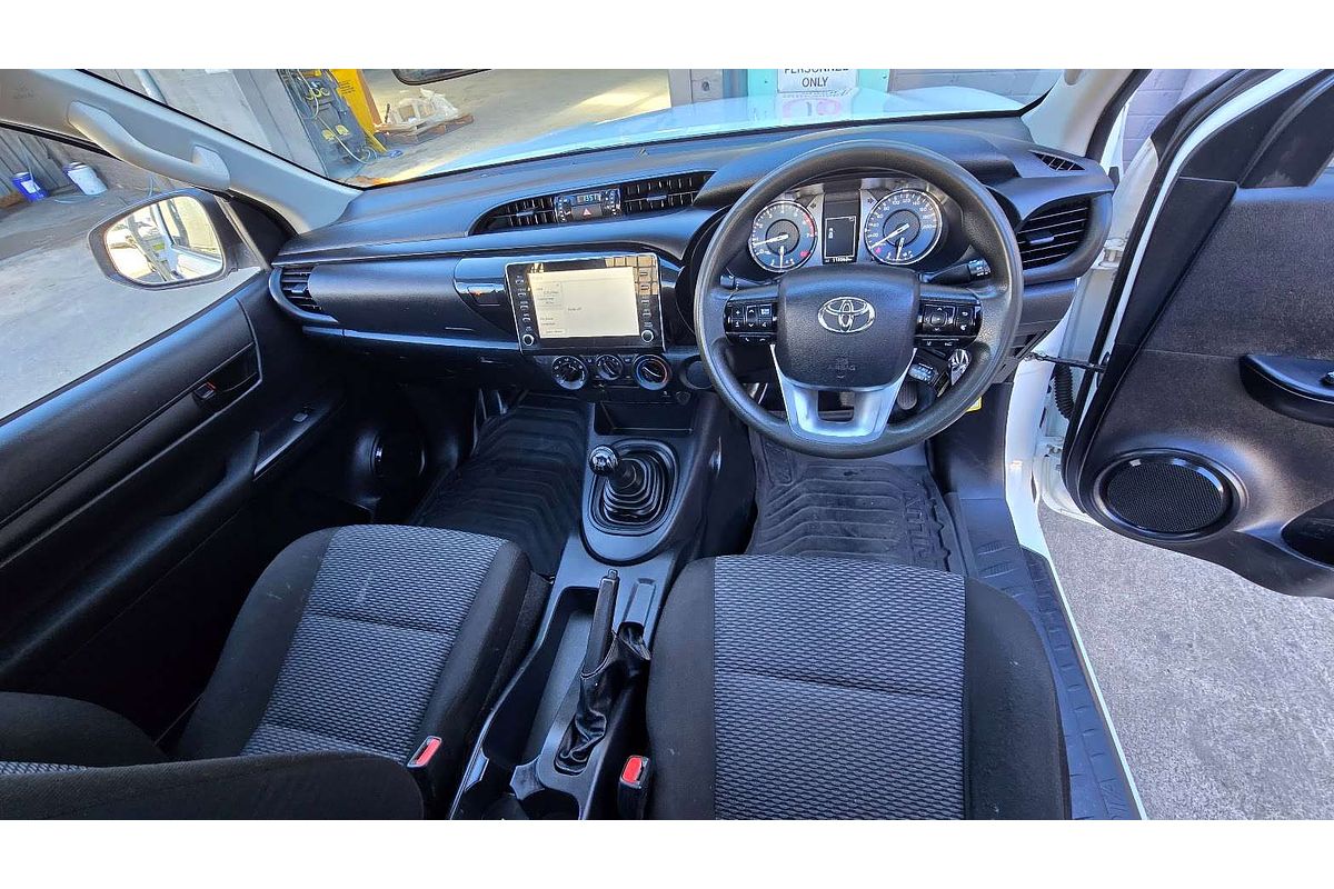 2021 Toyota Hilux Workmate TGN121R Rear Wheel Drive