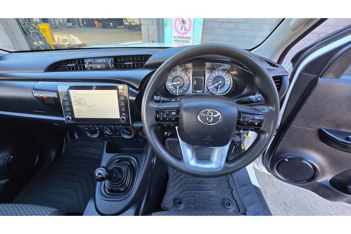 2021 Toyota Hilux Workmate TGN121R Rear Wheel Drive