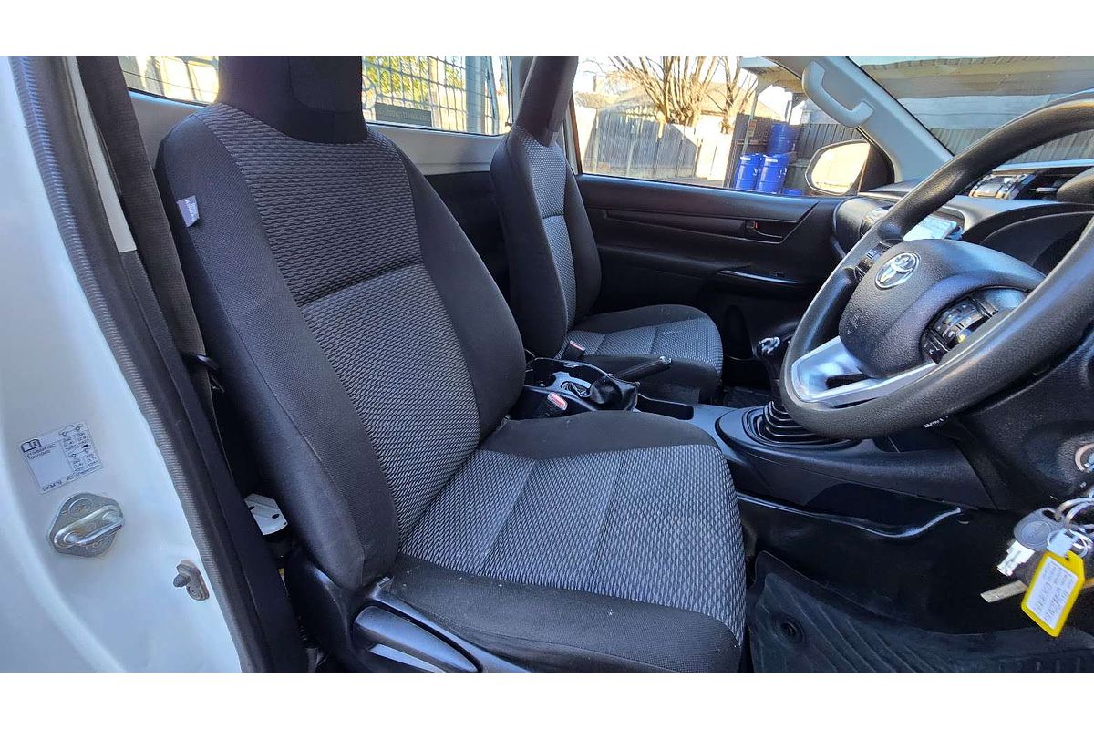 2021 Toyota Hilux Workmate TGN121R Rear Wheel Drive