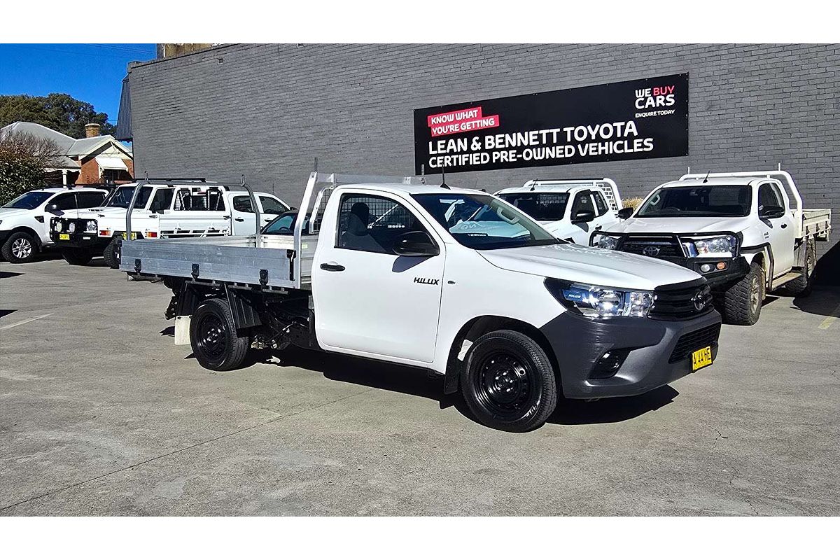 2021 Toyota Hilux Workmate TGN121R Rear Wheel Drive