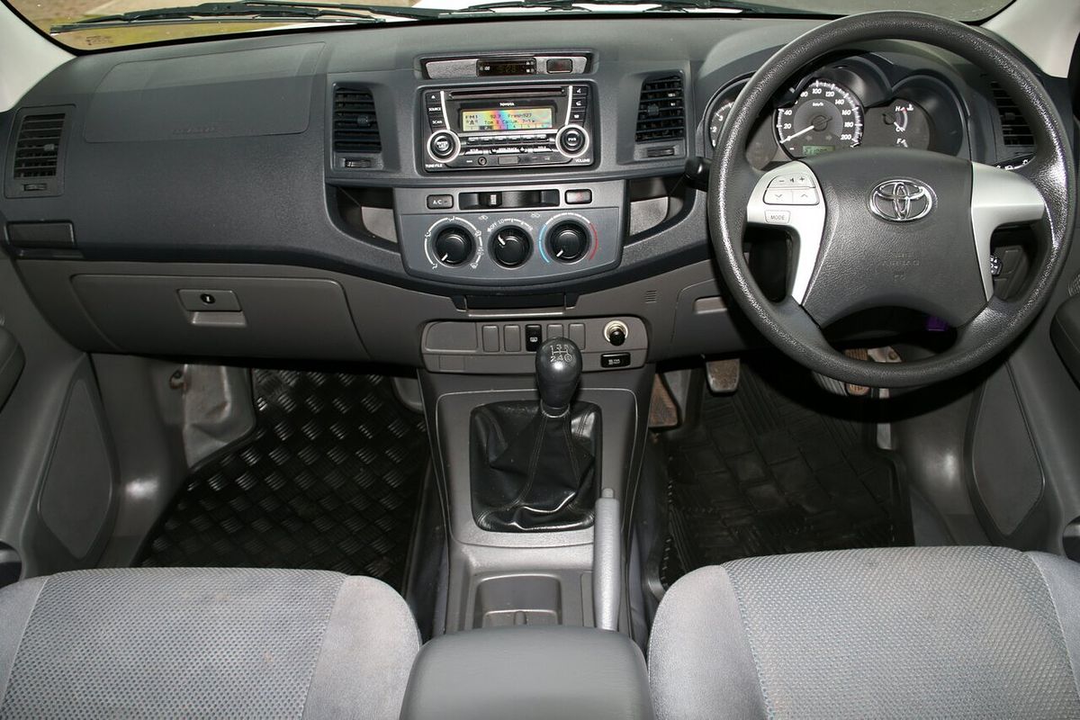 2011 Toyota Hilux SR KUN16R Rear Wheel Drive