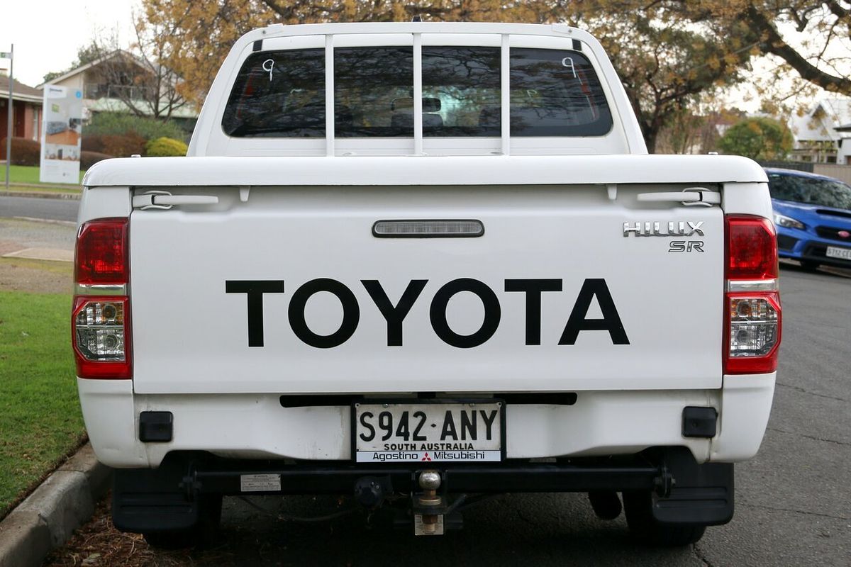 2011 Toyota Hilux SR KUN16R Rear Wheel Drive