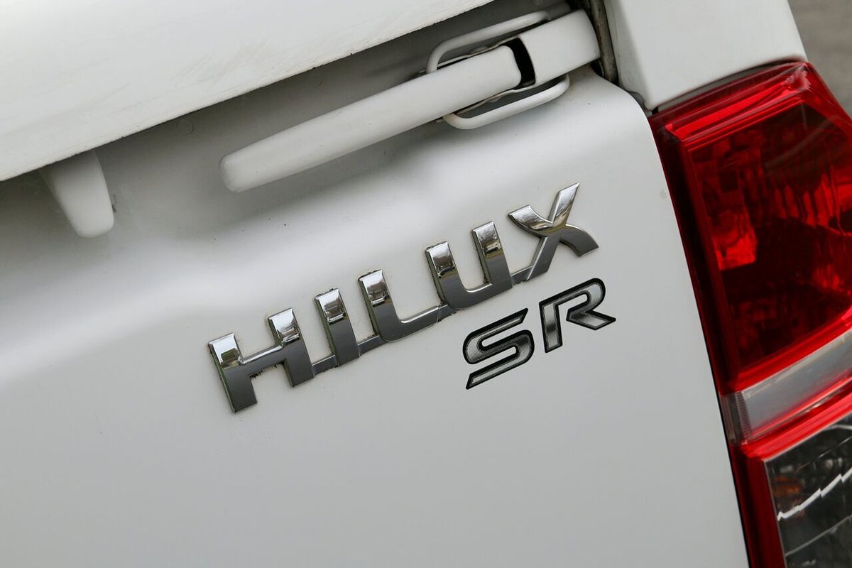 2011 Toyota Hilux SR KUN16R Rear Wheel Drive