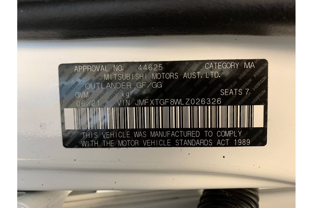 2021 Mitsubishi Outlander ES ZL