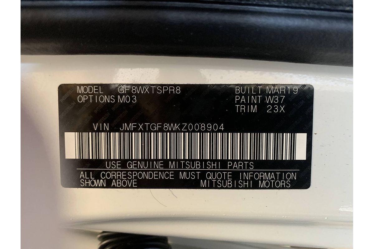 2019 Mitsubishi Outlander ES ADAS ZL