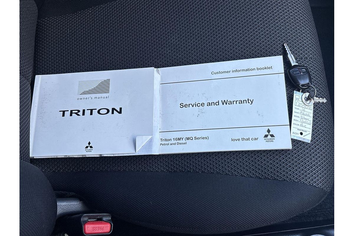2016 Mitsubishi Triton GLS MQ 4X4