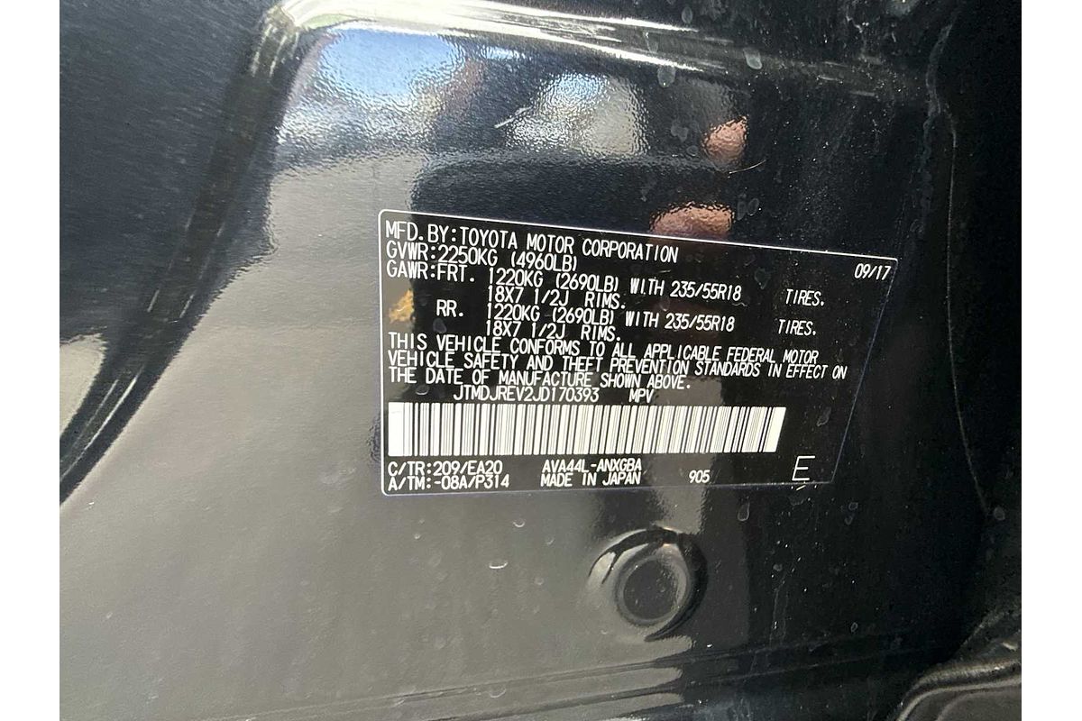 2018 Toyota RAV4 Hybrid Limited