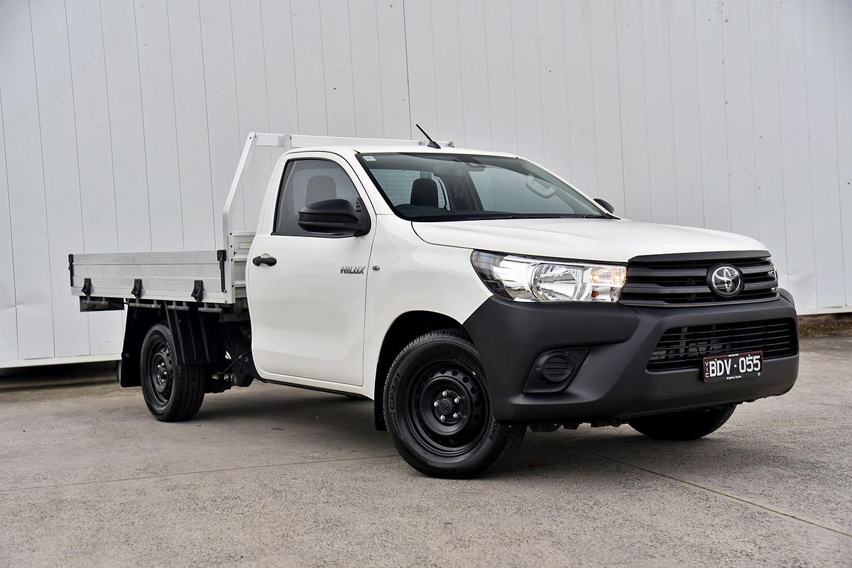 2019 Toyota Hilux Workmate TGN121R Rear Wheel Drive