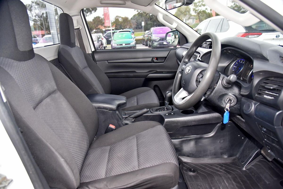 2019 Toyota Hilux Workmate TGN121R Rear Wheel Drive