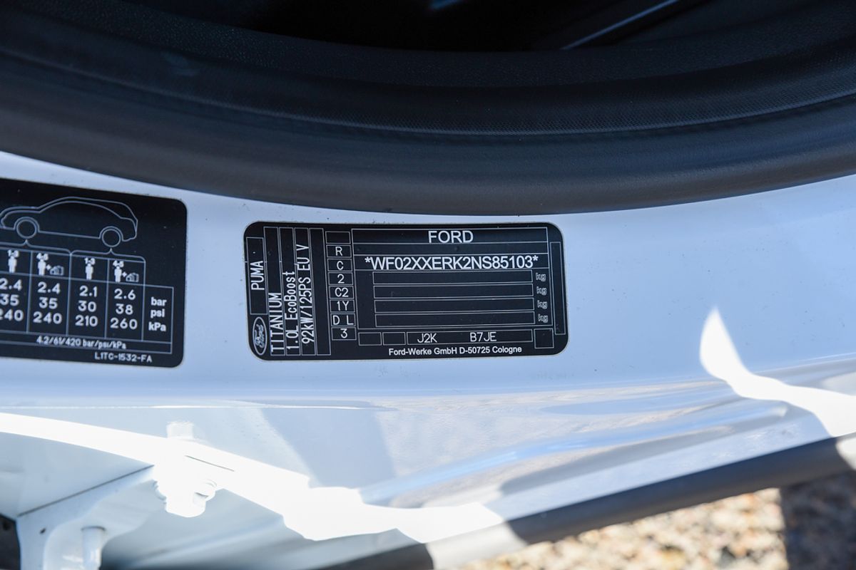 2022 Ford Puma JK