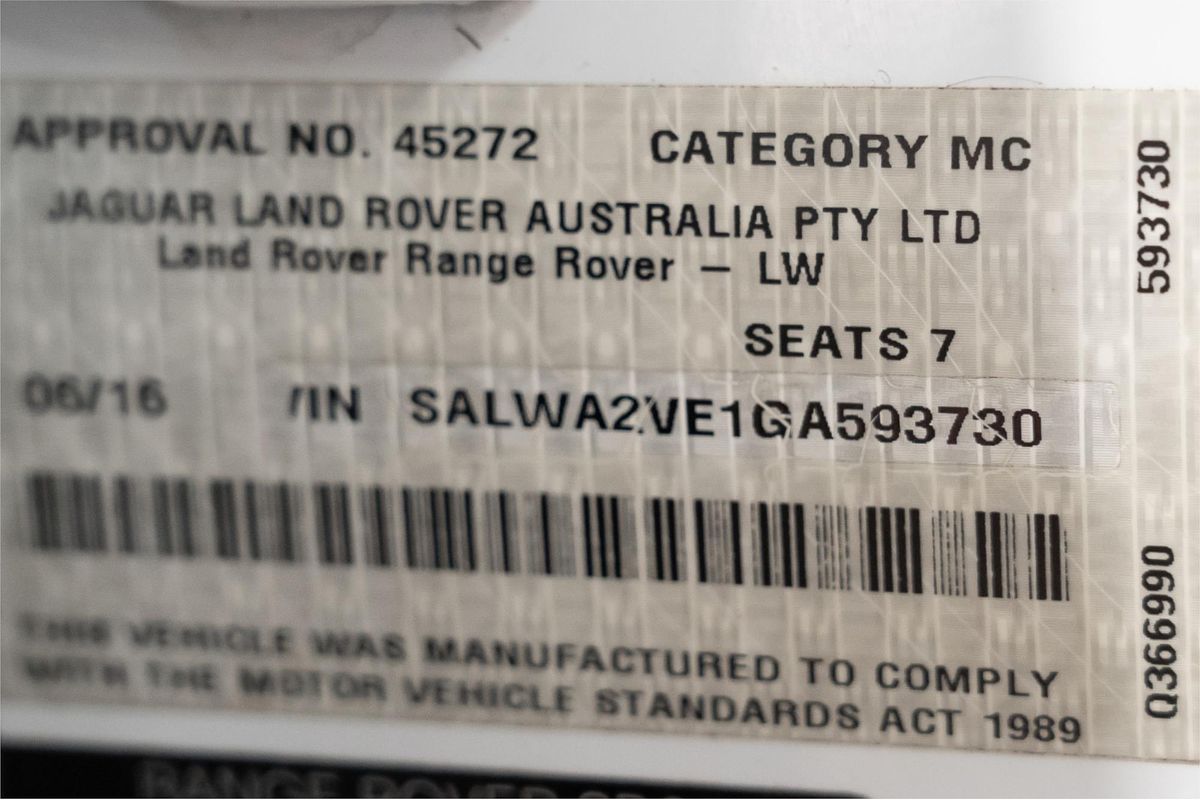 2016 Land Rover Range Rover Sport V6SC HSE L494