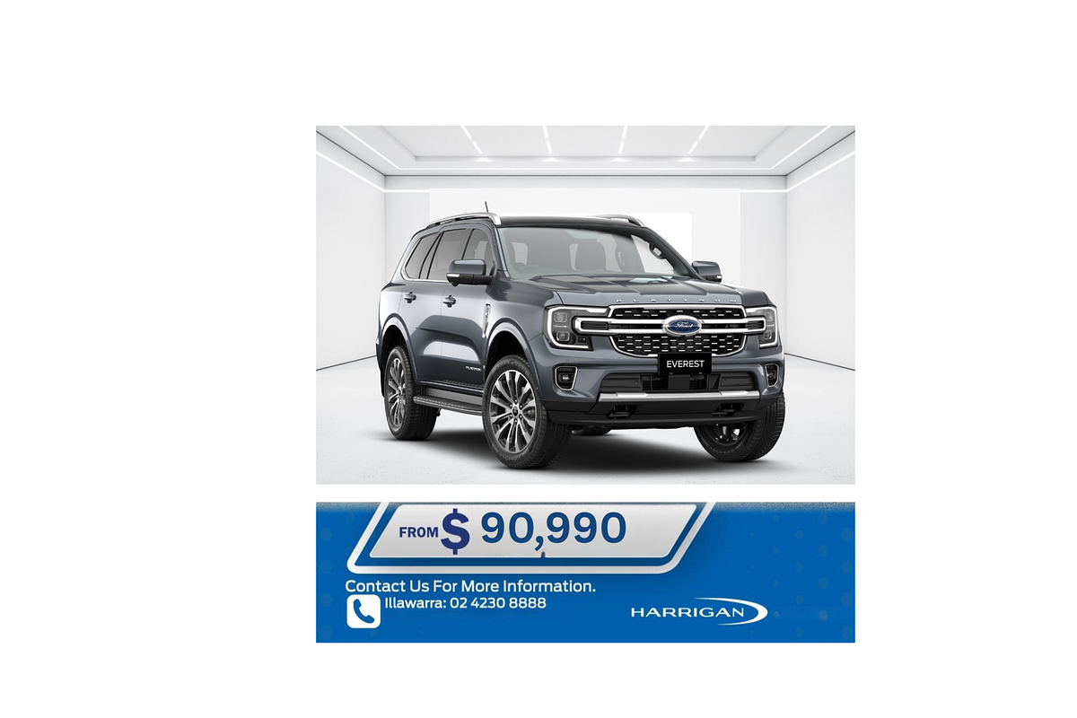 2025 Ford Everest Platinum 3.0L
