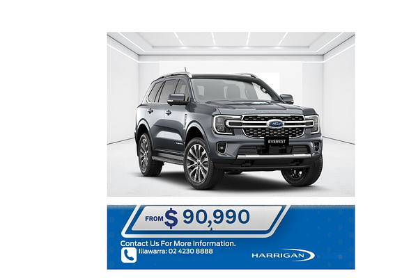 2025 Ford Everest Platinum 3.0L