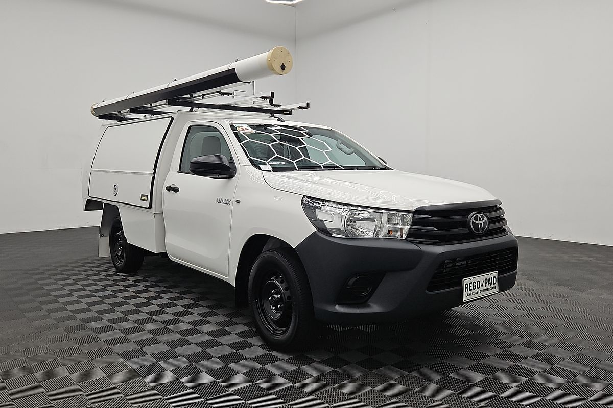 2019 Toyota Hilux Workmate TGN121R Rear Wheel Drive