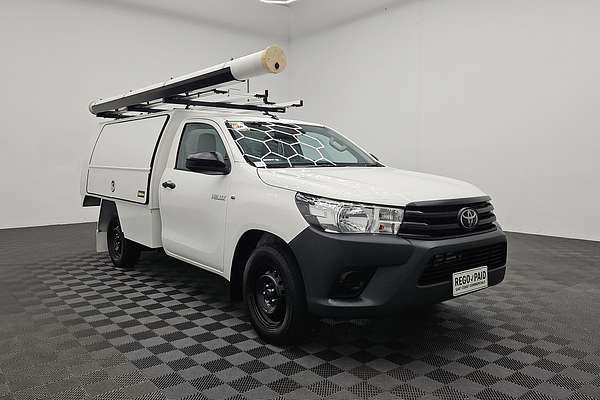 2019 Toyota Hilux Workmate TGN121R Rear Wheel Drive
