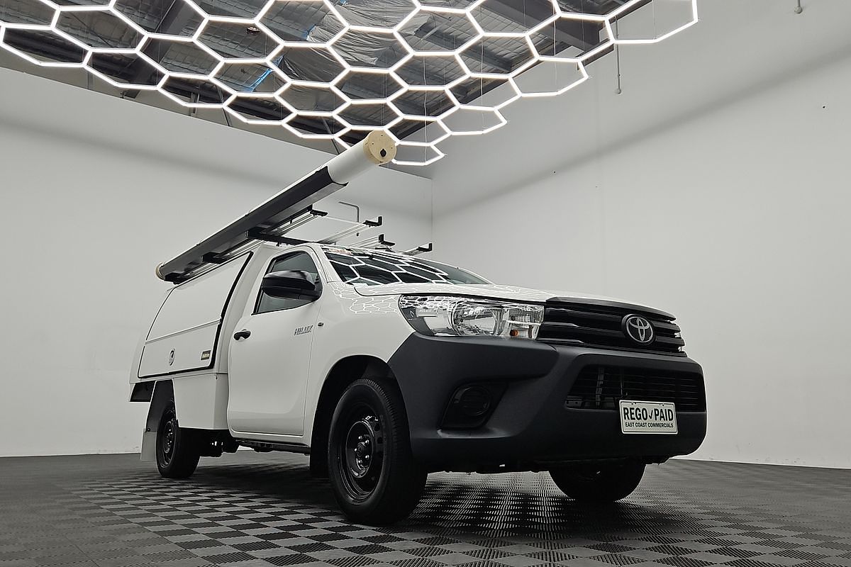 2019 Toyota Hilux Workmate TGN121R Rear Wheel Drive
