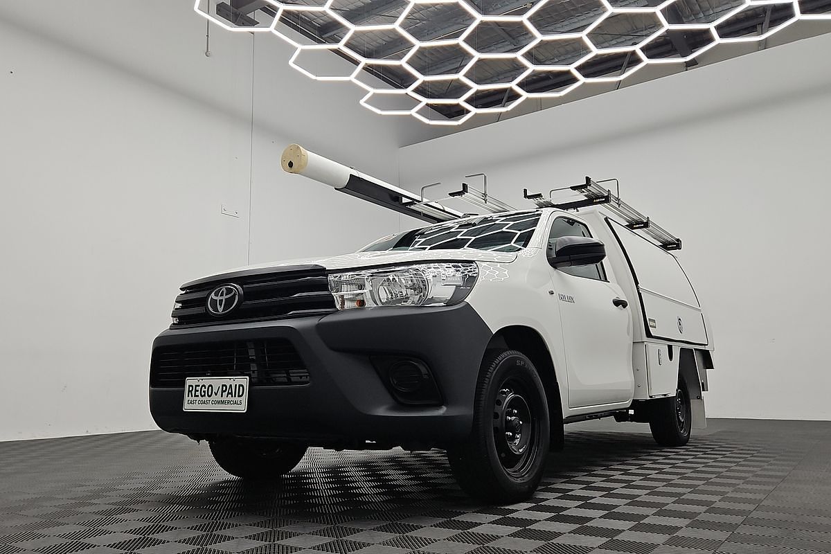 2019 Toyota Hilux Workmate TGN121R Rear Wheel Drive