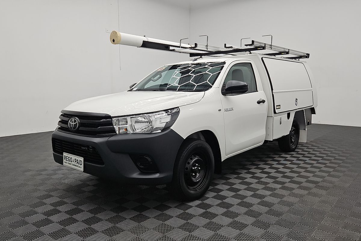 2019 Toyota Hilux Workmate TGN121R Rear Wheel Drive