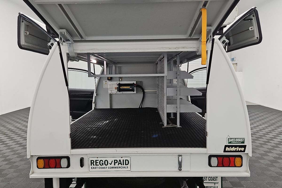 2019 Toyota Hilux Workmate TGN121R Rear Wheel Drive