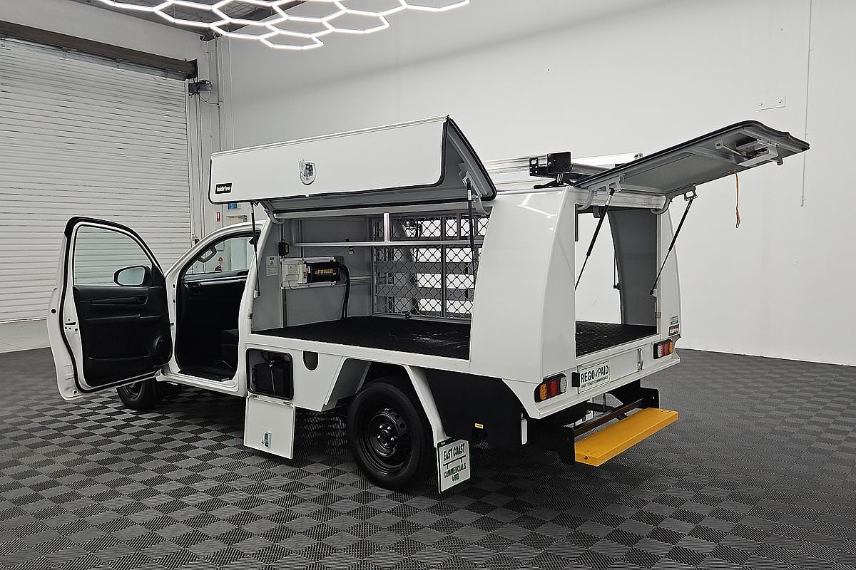 2019 Toyota Hilux Workmate TGN121R Rear Wheel Drive