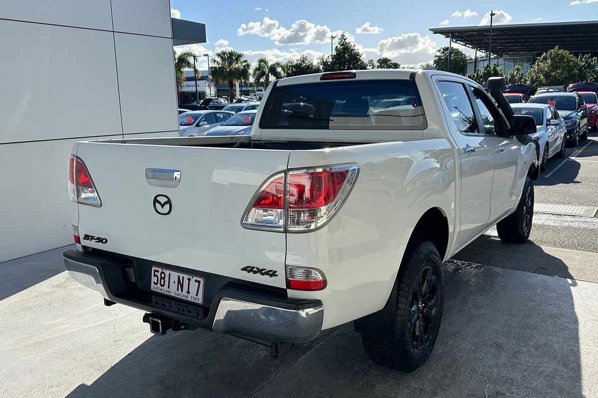 2012 Mazda BT-50 XTR Hi-Rider UP Rear Wheel Drive