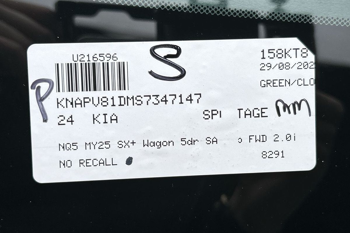 2024 Kia Sportage SX+ NQ5