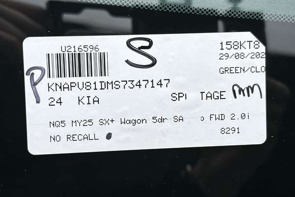 2024 Kia Sportage SX+ NQ5