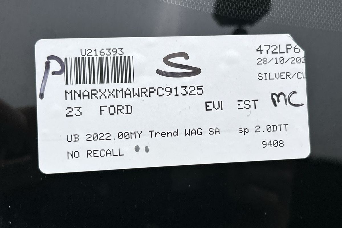2023 Ford Everest Trend 2.0L