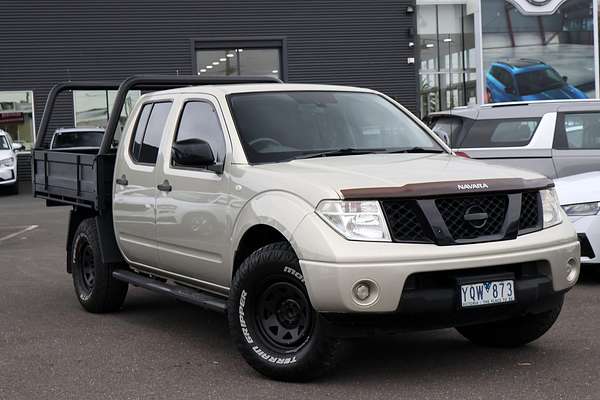 2011 Nissan Navara RX D40 Rear Wheel Drive