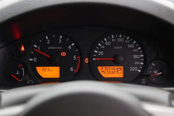 2011 Nissan Navara RX D40 Rear Wheel Drive