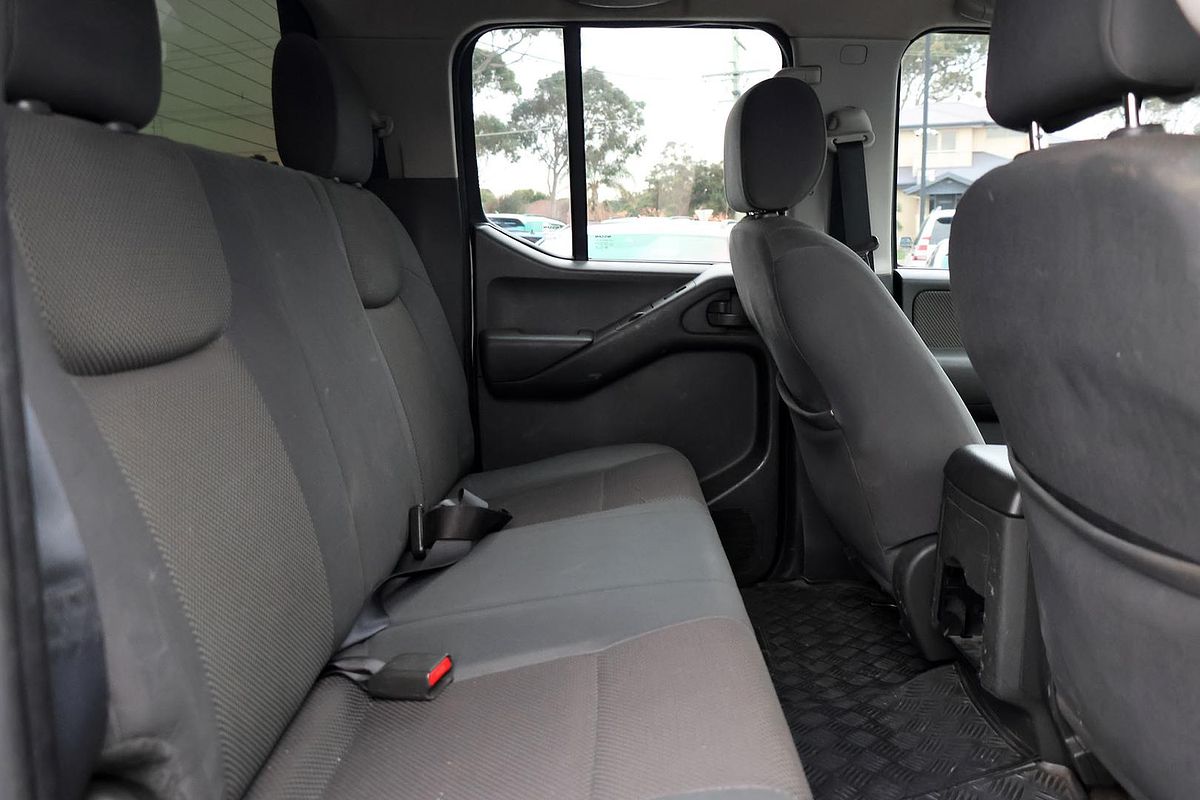 2011 Nissan Navara RX D40 Rear Wheel Drive