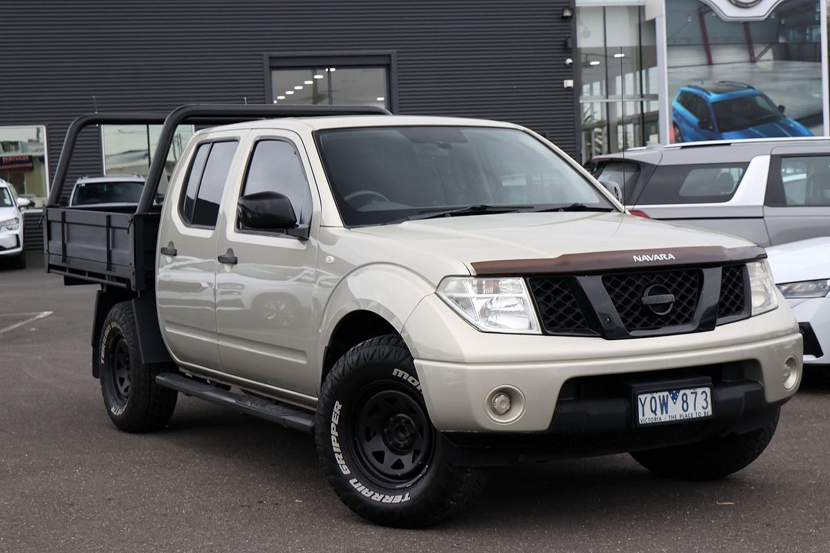2011 Nissan Navara RX D40 Rear Wheel Drive
