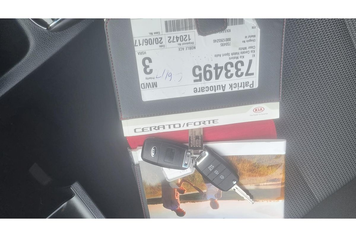 2017 Kia Cerato Sport YD