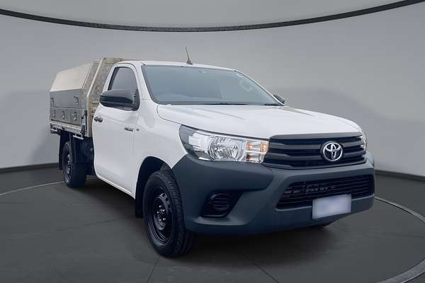 2018 Toyota Hilux Workmate GUN122R Rear Wheel Drive