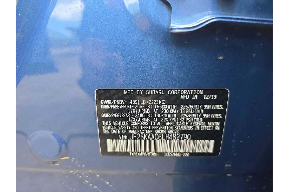 2020 Subaru Forester